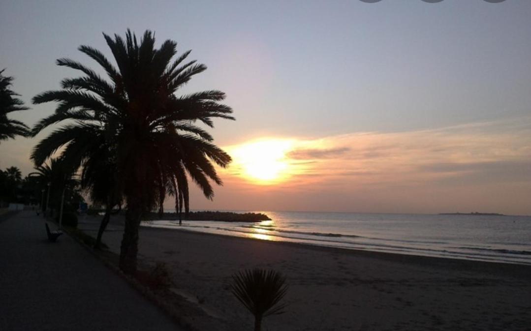 Mediterranean Beach Apartment 180º Sea & Island Views Santa Pola Exterior photo