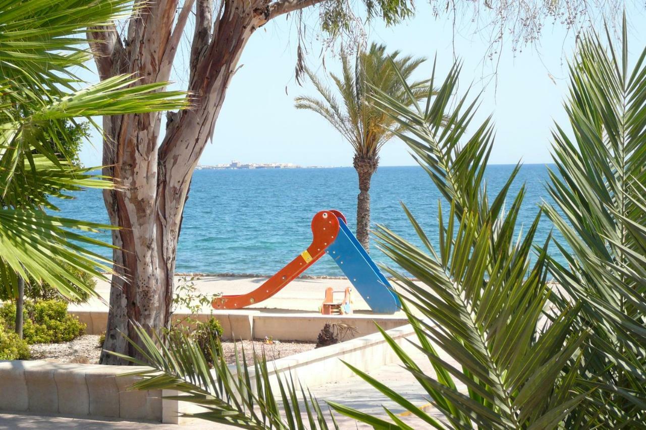 Mediterranean Beach Apartment 180º Sea & Island Views Santa Pola Exterior photo